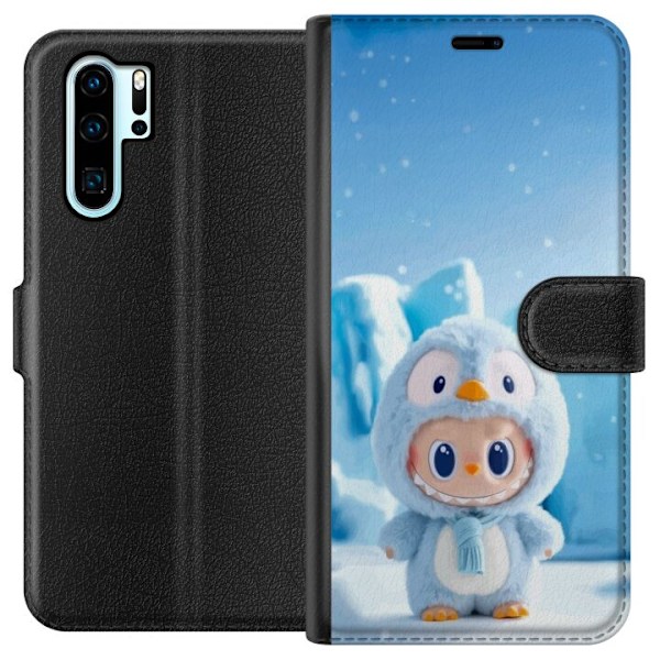 Huawei P30 Pro Tegnebogsetui sort ridder fortnite