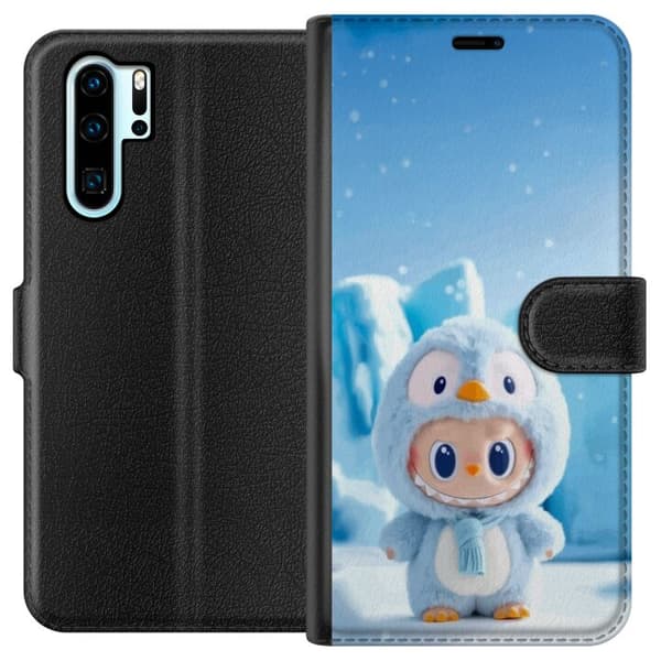 Kompatibel Tegnebogsetui til Huawei P30 Pro sort ridder fortnite
