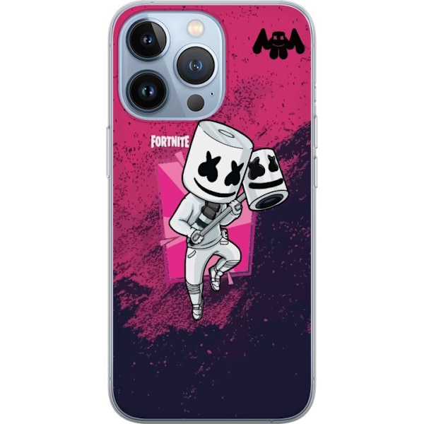 Apple iPhone 13 Pro Gjennomsiktig deksel Marshmello Fortnite S