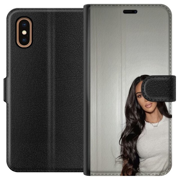 Apple iPhone XS Max Plånboksfodral Kim Kardashian – Iconic Style Collection