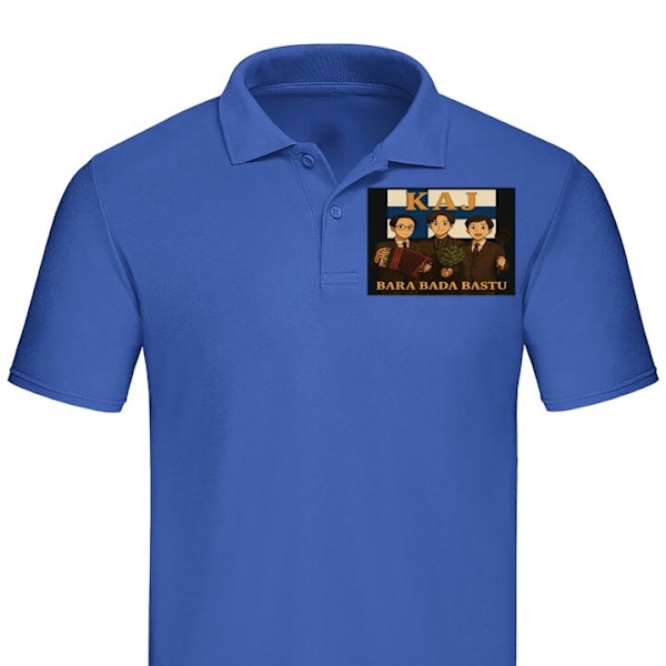 Poloshirt til Voksen | Elegant Poloshirt Kun bade sauna KAJ Blå X-Large