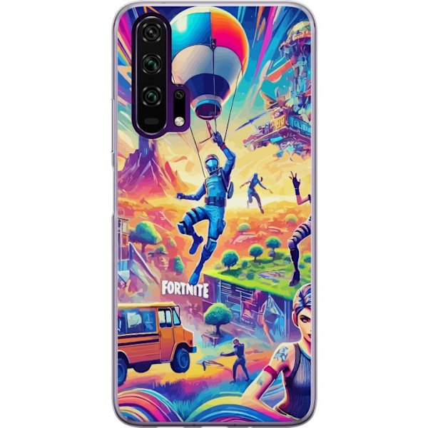 Honor 20 Pro  Gennemsigtig cover Fortnite vs Minecraft