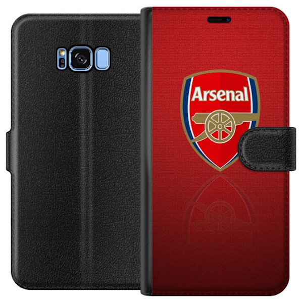 Samsung Galaxy S8 Lompakkokotelo Arsenal