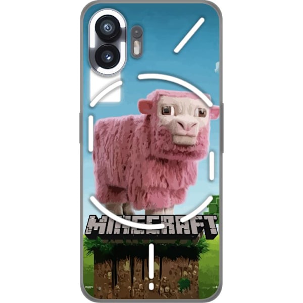 Nothing Phone (2) Gjennomsiktig deksel A Minecraft Movie