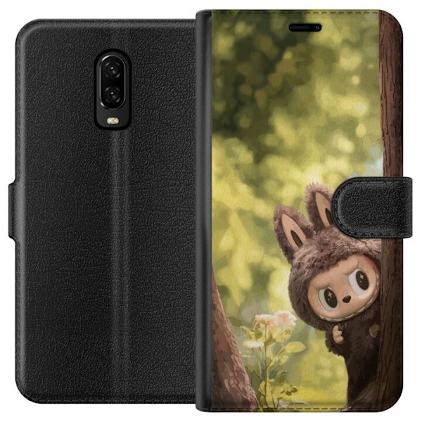 OnePlus 6T Lompakkokotelo Labubu Graffiti Vibes – Katutaide