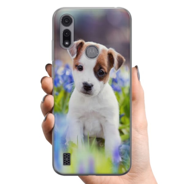 Motorola Moto E6i TPU Mobilskal Hund