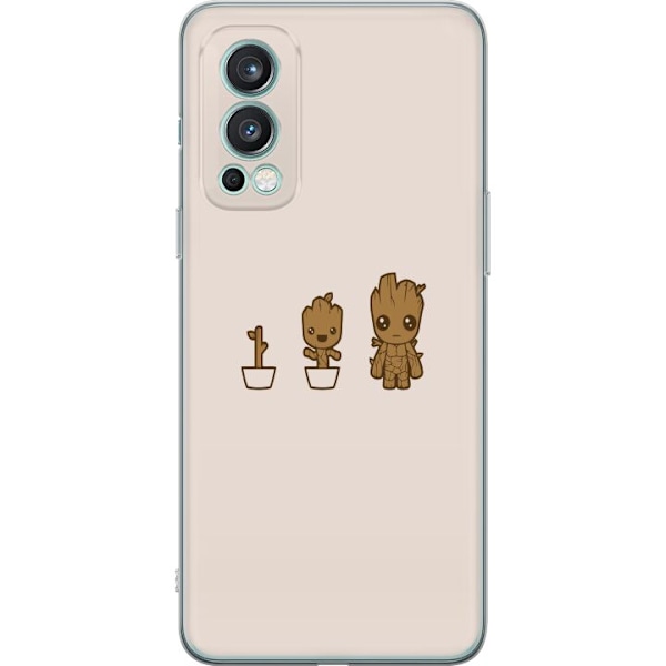 OnePlus Nord 2 5G Läpinäkyvä kuori Groot