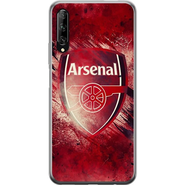 Huawei P smart Pro 2019 Läpinäkyvä kuori Arsenal