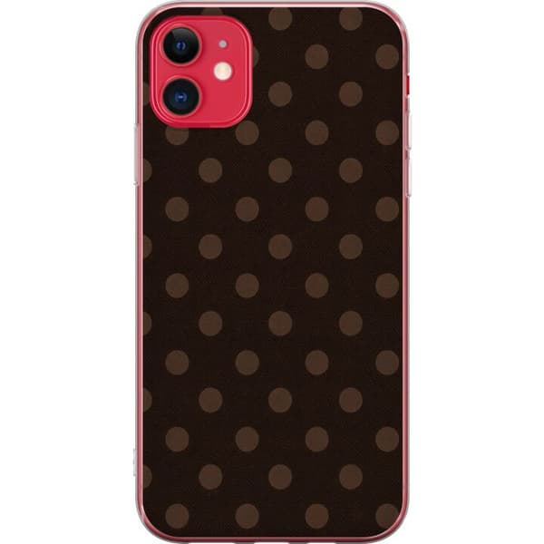 Kompatibelt Mobilskal till Apple iPhone 11 Mocha Dots brun