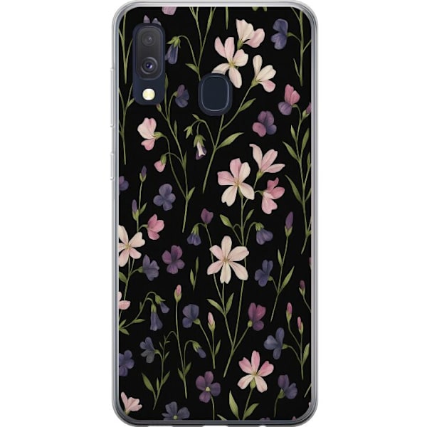 Samsung Galaxy A40 Läpinäkyvä kuori Hedelmä Rave