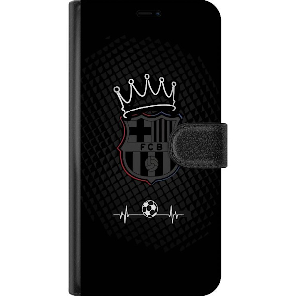 Google Pixel 9 Pro Lompakkokotelo FC Barcelona Emblem Jalkapalloaihe Sininen Punainen Seuramerkki Katalonia La Liga Fanit Suosittu Ikoninen