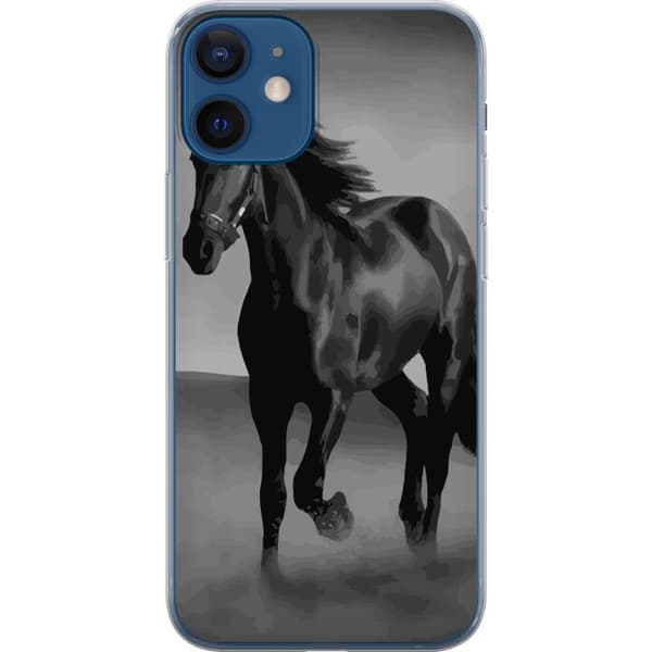 Kompatibelt Mobildeksel til Apple iPhone 12 mini Mørk Hest