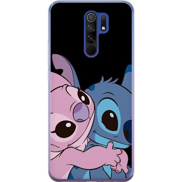 Xiaomi Redmi 9 Genomskinligt Skal Lilo & Stitch