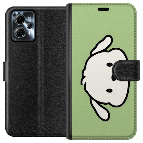 Motorola Moto G13 Lommeboketui Snoopy Flip