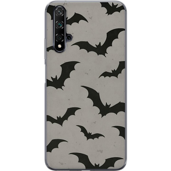 Huawei nova 5T Genomskinligt Skal Flutterprint