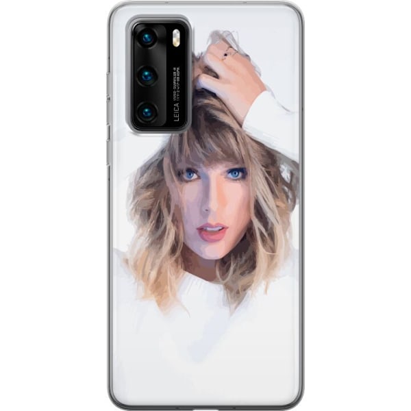 Huawei P40 Gennemsigtig cover Taylor Swift