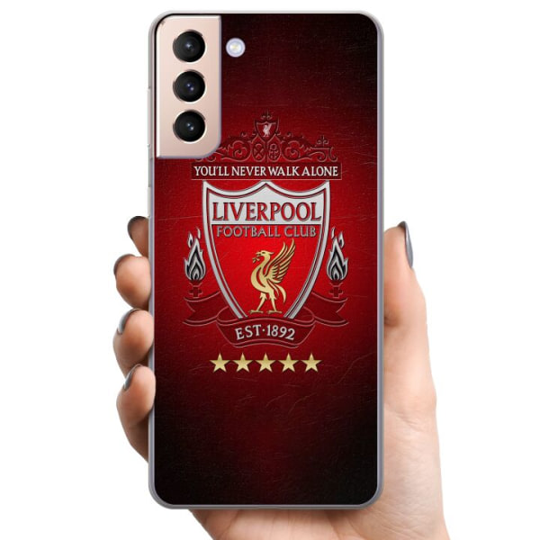 Samsung Galaxy S21+ 5G TPU Mobilcover YNWA Liverpool