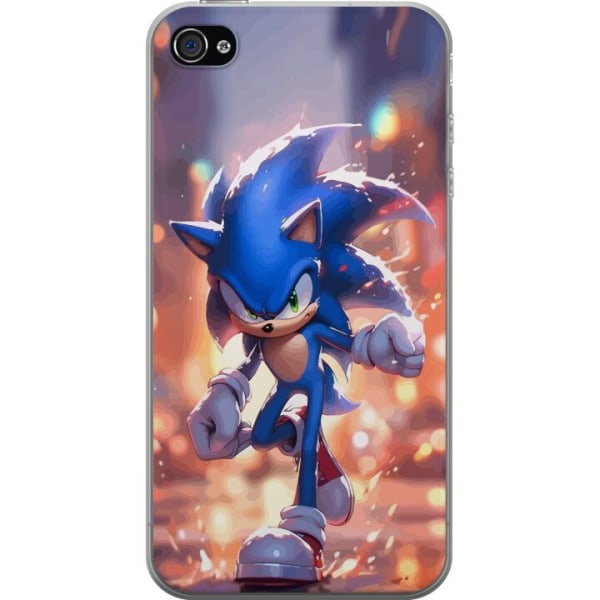 Apple iPhone 4 Gennemsigtig cover Sonic