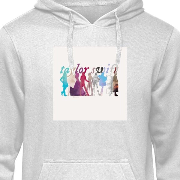 Børne-Hoodie | Blød Hættetrøje til Børn Taylor Swift grå 9-11 År
