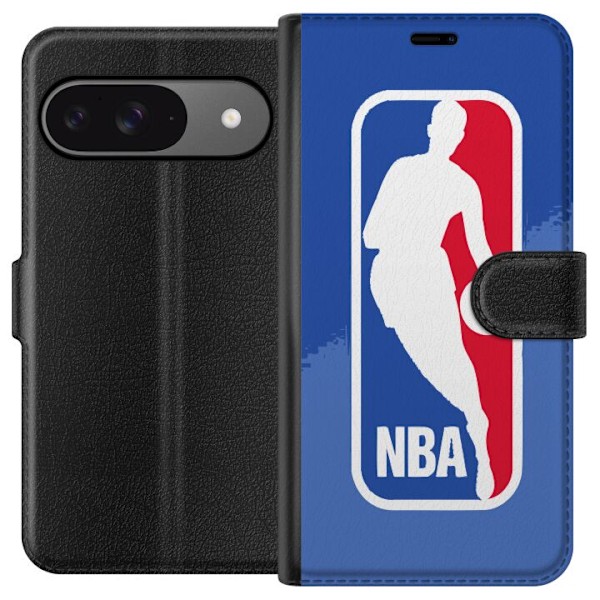 Google Pixel 9 Lommeboketui NBA