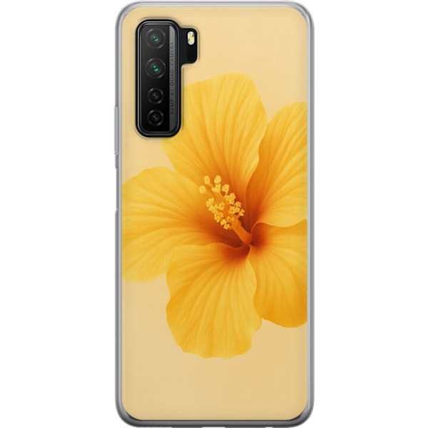 Huawei P40 lite 5G Läpinäkyvä kuori Lemon Zing