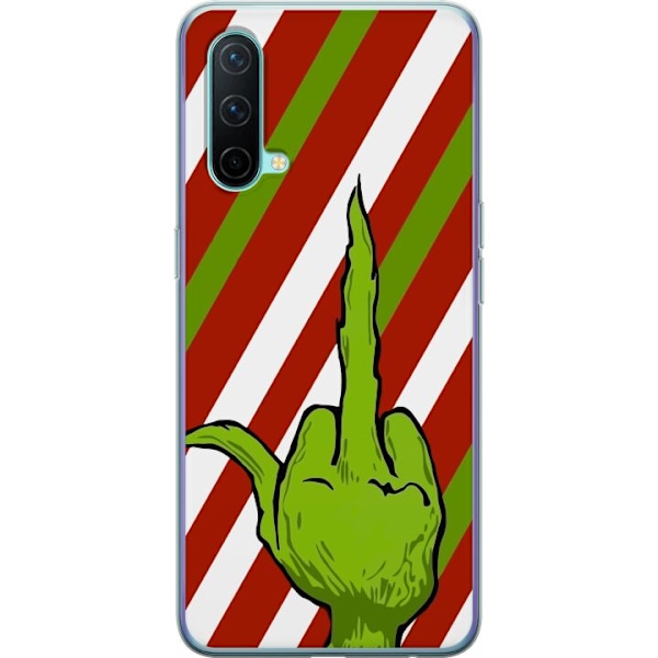 OnePlus Nord CE 5G Läpinäkyvä kuori Grinch