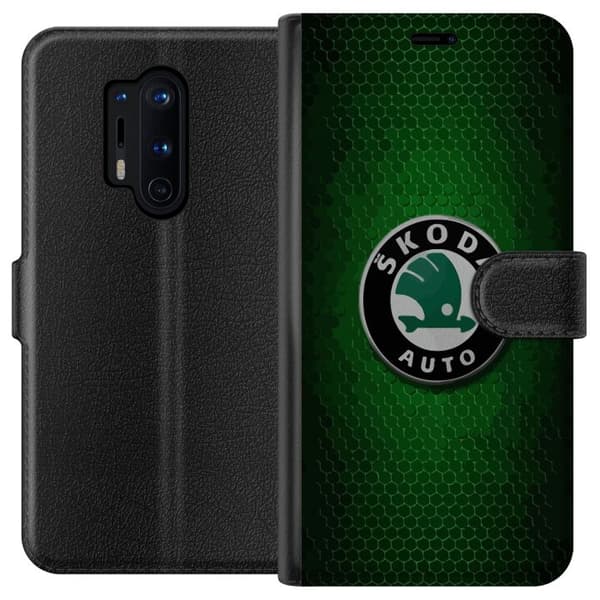 Kompatibelt Plånboksfodral till OnePlus 8 Pro Skoda