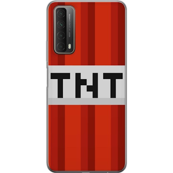 Huawei P smart 2021 Genomskinligt Skal Minecraft TNT