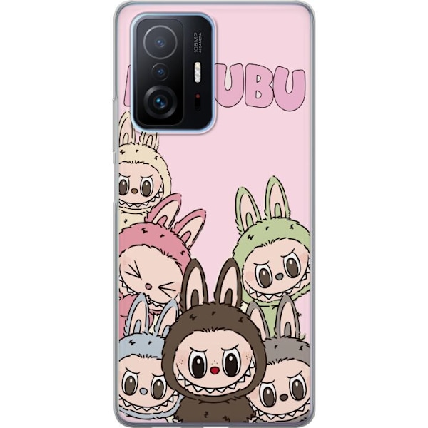Xiaomi 11T Pro Genomskinligt Skal Labubu Classics