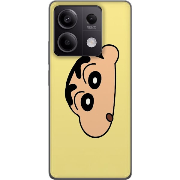 Xiaomi Redmi Note 13 Gennemsigtig cover Peeking Shinchan