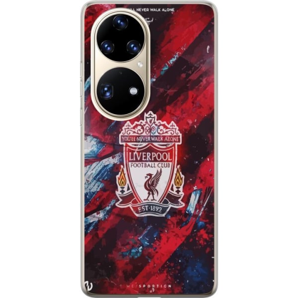 Huawei P50 Pro Läpinäkyvä kuori Liverpool