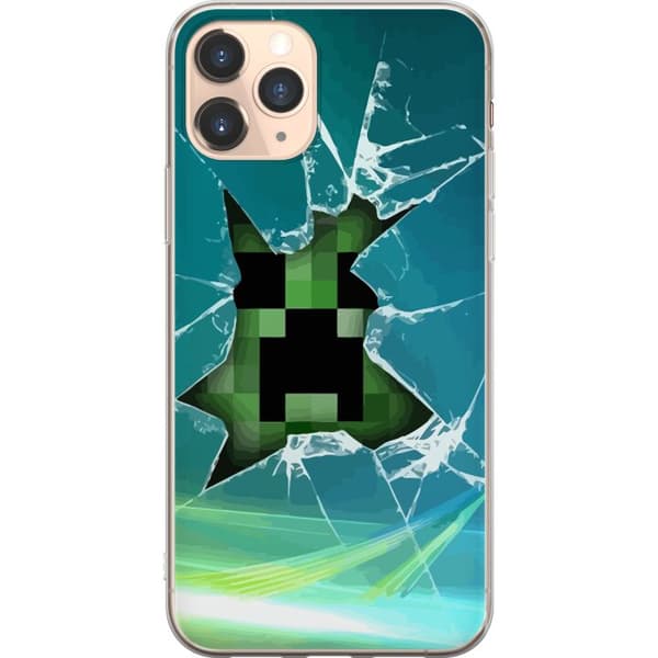 Kompatibelt Mobilskal till Apple iPhone 11 Pro MineCraft