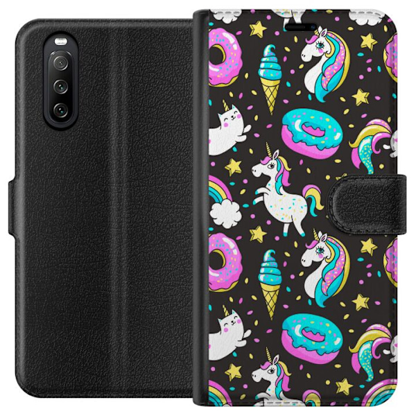 Sony Xperia 10 III Tegnebogsetui Unicorn