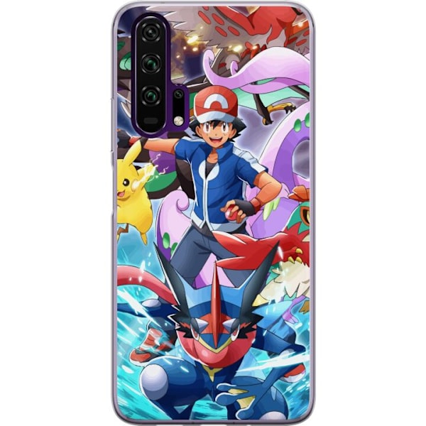 Honor 20 Pro  Läpinäkyvä kuori Pokemon