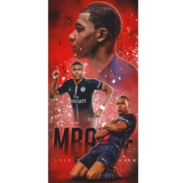 Kompatibel Tegnebogsetui til Apple iPhone 13 Pro Mbappe
