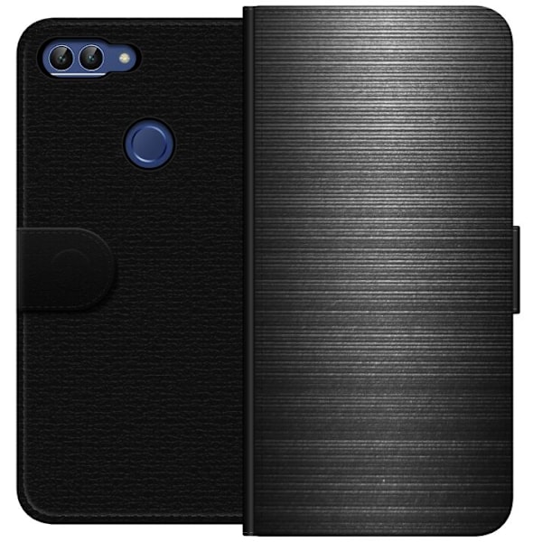 Huawei P smart Tegnebogsetui Børstet Metal