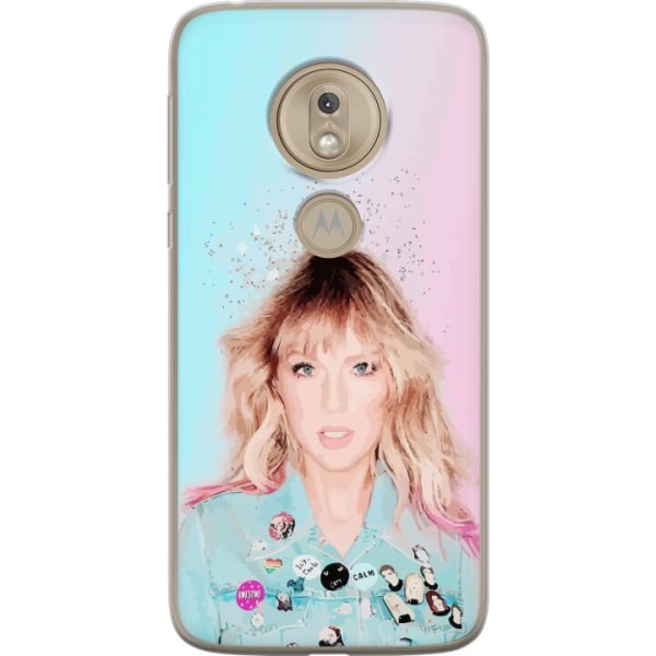 Motorola Moto G7 Play Läpinäkyvä kuori Taylor Swift Runous