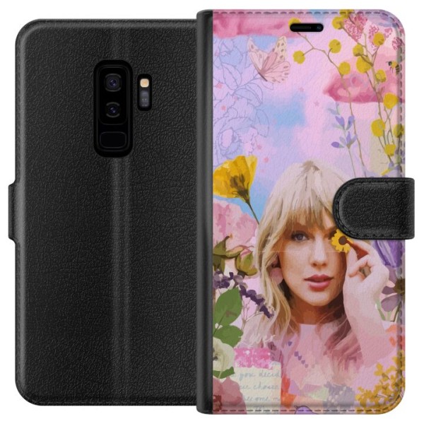 Samsung Galaxy S9+ Plånboksfodral Taylor Swift - Blomma