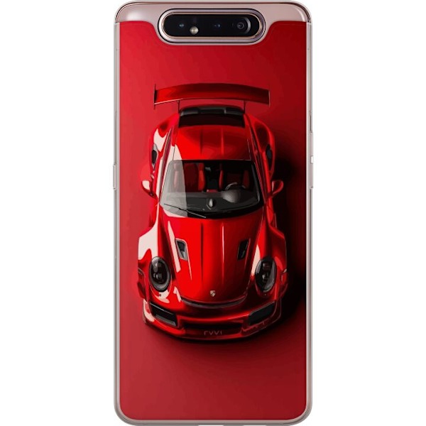 Samsung Galaxy A80 Genomskinligt Skal Porsche