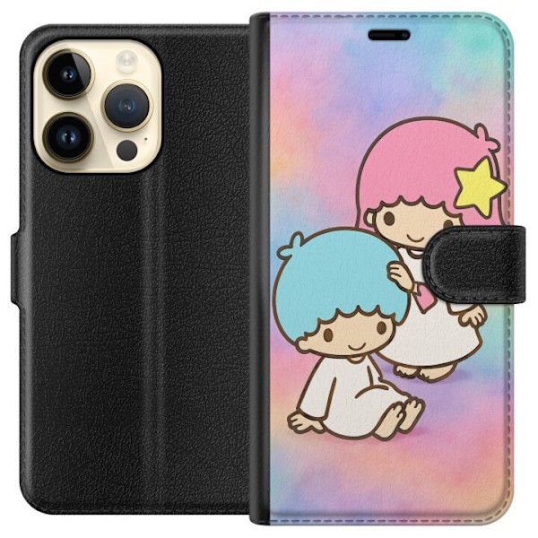 Apple iPhone 15 Pro Plånboksfodral Kawaii Sanrio Kiki Lola Li