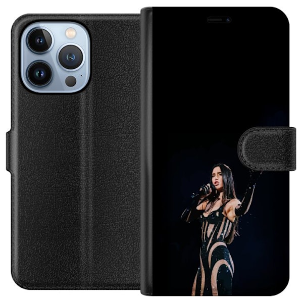 Apple iPhone 13 Pro Lompakkokotelo Dua Lipa – Pop Star Aesthetic