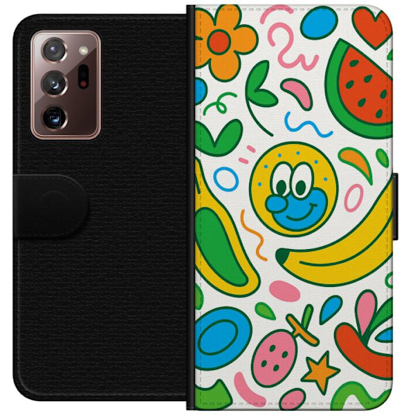 Samsung Galaxy Note20 Ultra Plånboksfodral Butterfly Veil