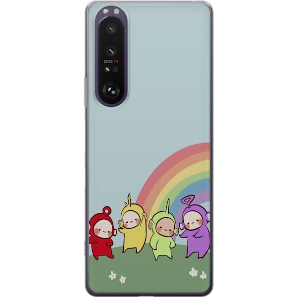 Sony Xperia 1 III Gennemsigtig cover Teletubbies