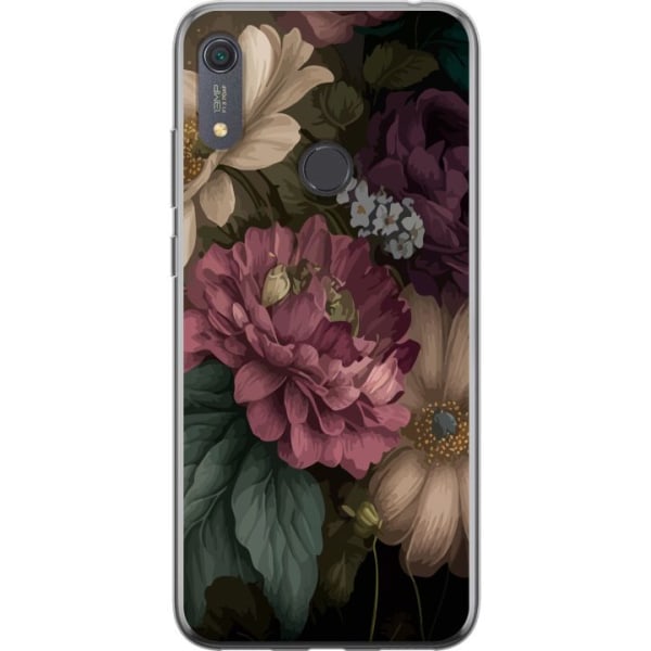 Huawei Y6s (2019) Gennemsigtig cover Blomster