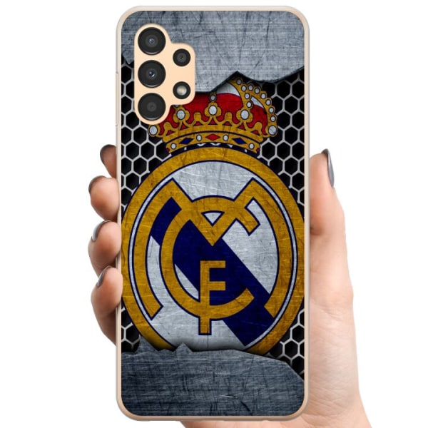 Samsung Galaxy A13 TPU Mobildeksel Real Madrid CF