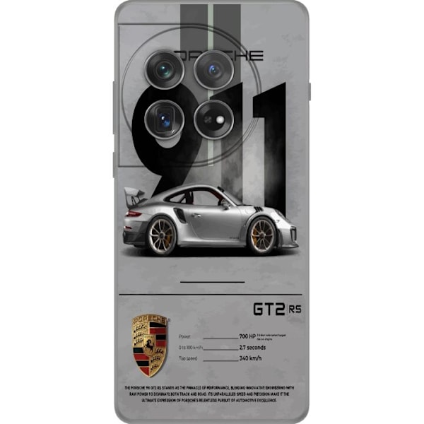 OnePlus 12 Läpinäkyvä kuori Porsche 911