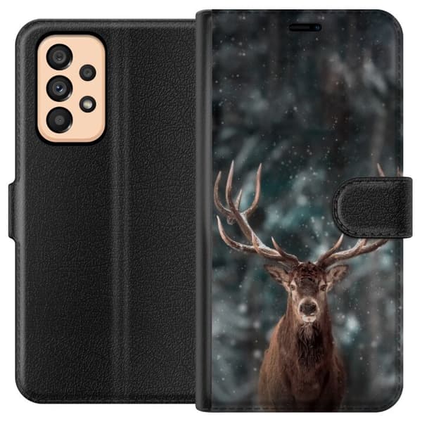Kompatibelt Lommeboketui til Samsung Galaxy A53 5G Oh Deer