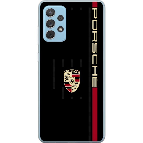 Samsung Galaxy A72 5G Läpinäkyvä kuori Porsche