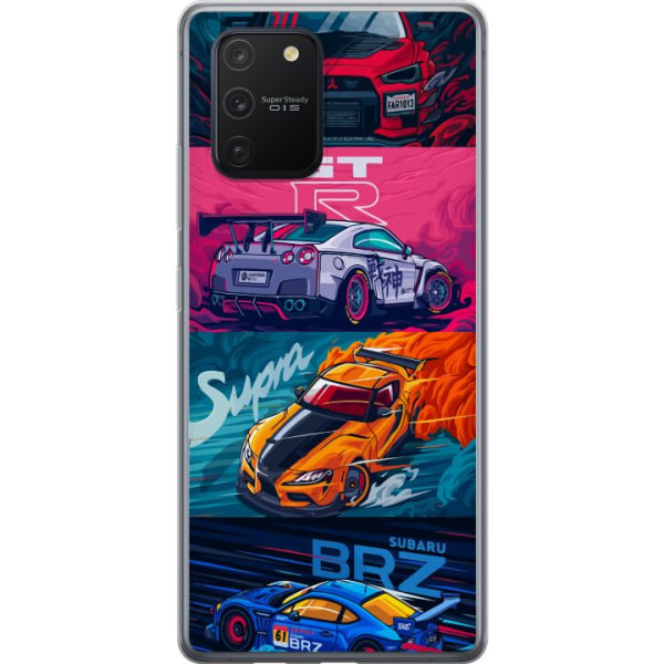 Samsung Galaxy S10 Lite Gennemsigtig cover Subaru Racing