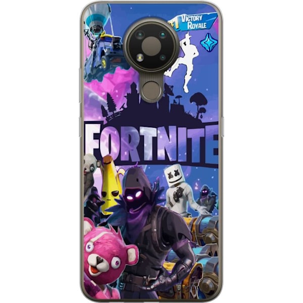 Nokia 3.4 Gjennomsiktig deksel Fortnite